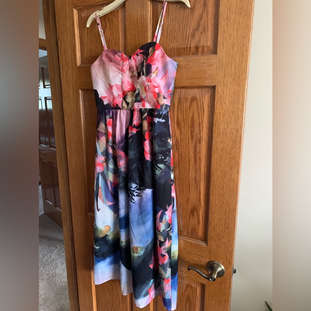 Anthropologie Corey Lynn Calter Daybreak Midi Floral Dress